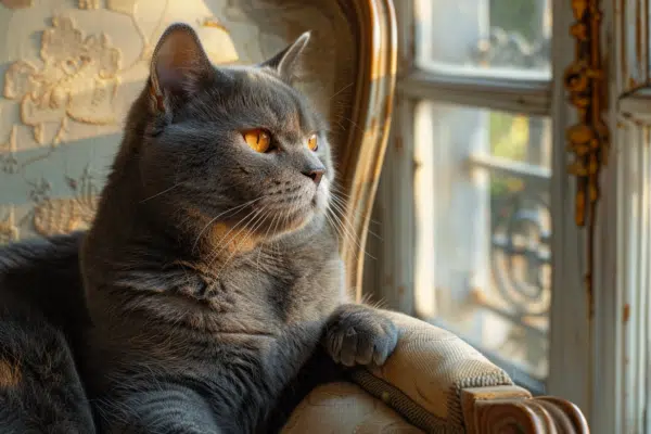 Histoire du chat Chartreux : origines et légendes de la race féline