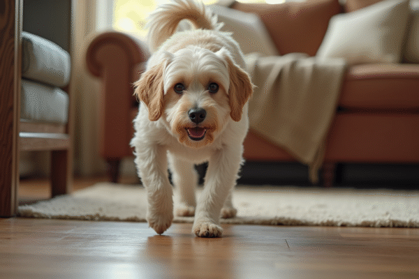 Prévenir la glissade des chiens âgés : conseils pour un sol sécurisé