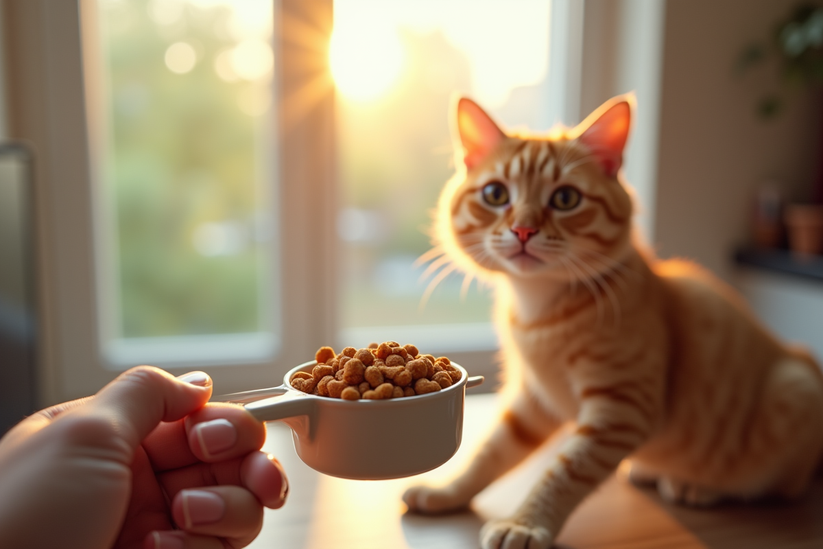 chat nourriture