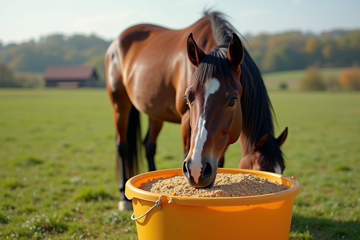 cheval alimentation